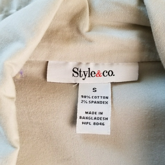 Style & Co. Stretchy Utility Jacket - Picture 6 of 8